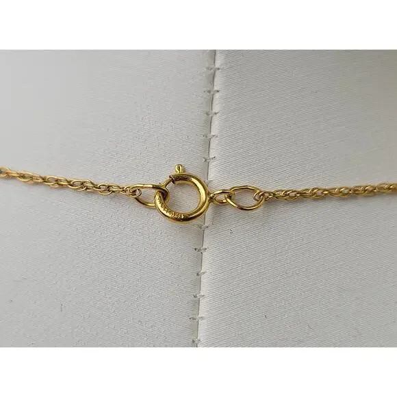 Black Hills Gold Powder Coated Butterfly Pendent on 14K GF Chain - Picture 5 of 6